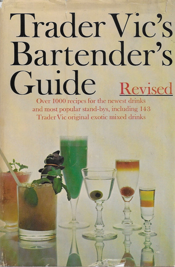 Book Cover: OP: Trader Vic's Bartender's Guide (revised)