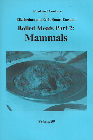 Book Cover: Boiled Meats Part 2: Mammals (Volume 59)