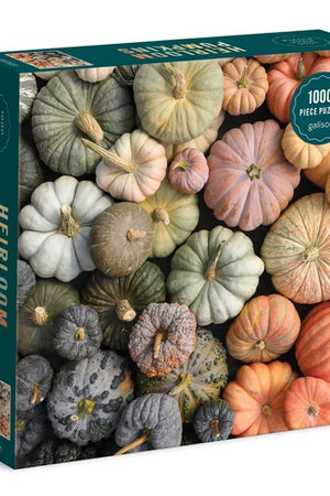 Book Cover: Heirloom Pumpkins 1000 Piece Puzzle