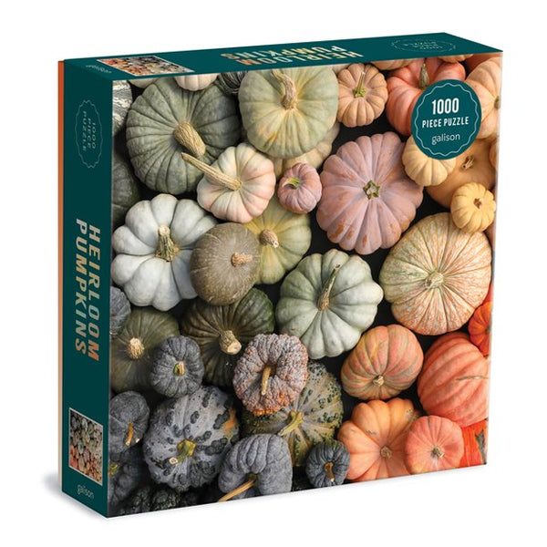 Book Cover: Heirloom Pumpkins 1000 Piece Puzzle