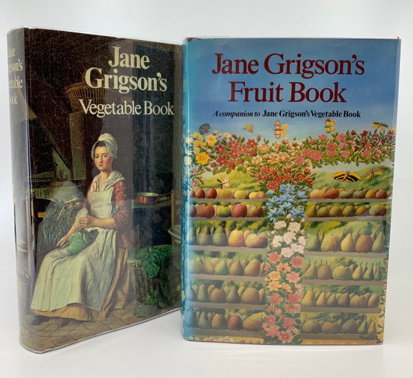 Book Cover: OP: Jane Grigson's Vegetable Book and Fruit Book (2 vols)