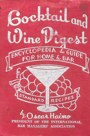 Book Cover: OP: Cocktail Wine and Digest