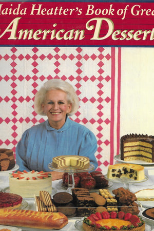 Book Cover: OP: Maida Heatter's Book of Great American Desserts