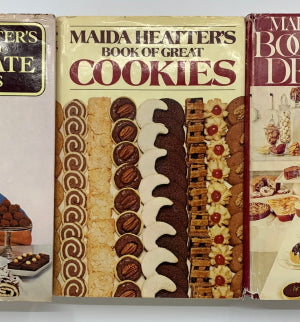 Book Cover: OP: First Editions of Maida Heatter's First Three Books
