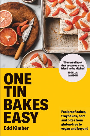 Book Cover: One Tin Bakes Easy: Foolproof cakes, traybakes, bars and bites from gluten-free to vegan and beyond