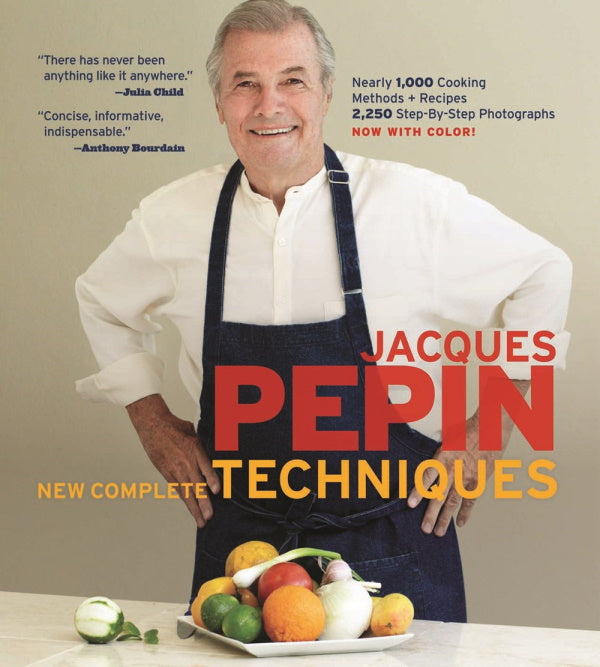 Book Cover: Jacques Pepin New Complete Techniques