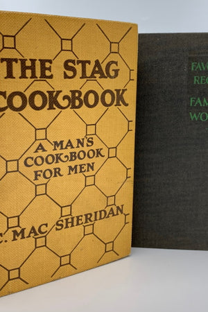 Book Cover: OP: The Stag Cook Book and Favorite Recipes of Famous Women (2 vols)