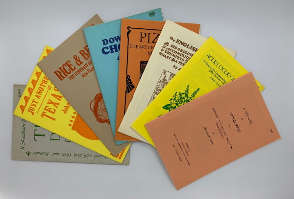 Book Cover: OP: Eight Single Subject Pamphlets by John Thorne